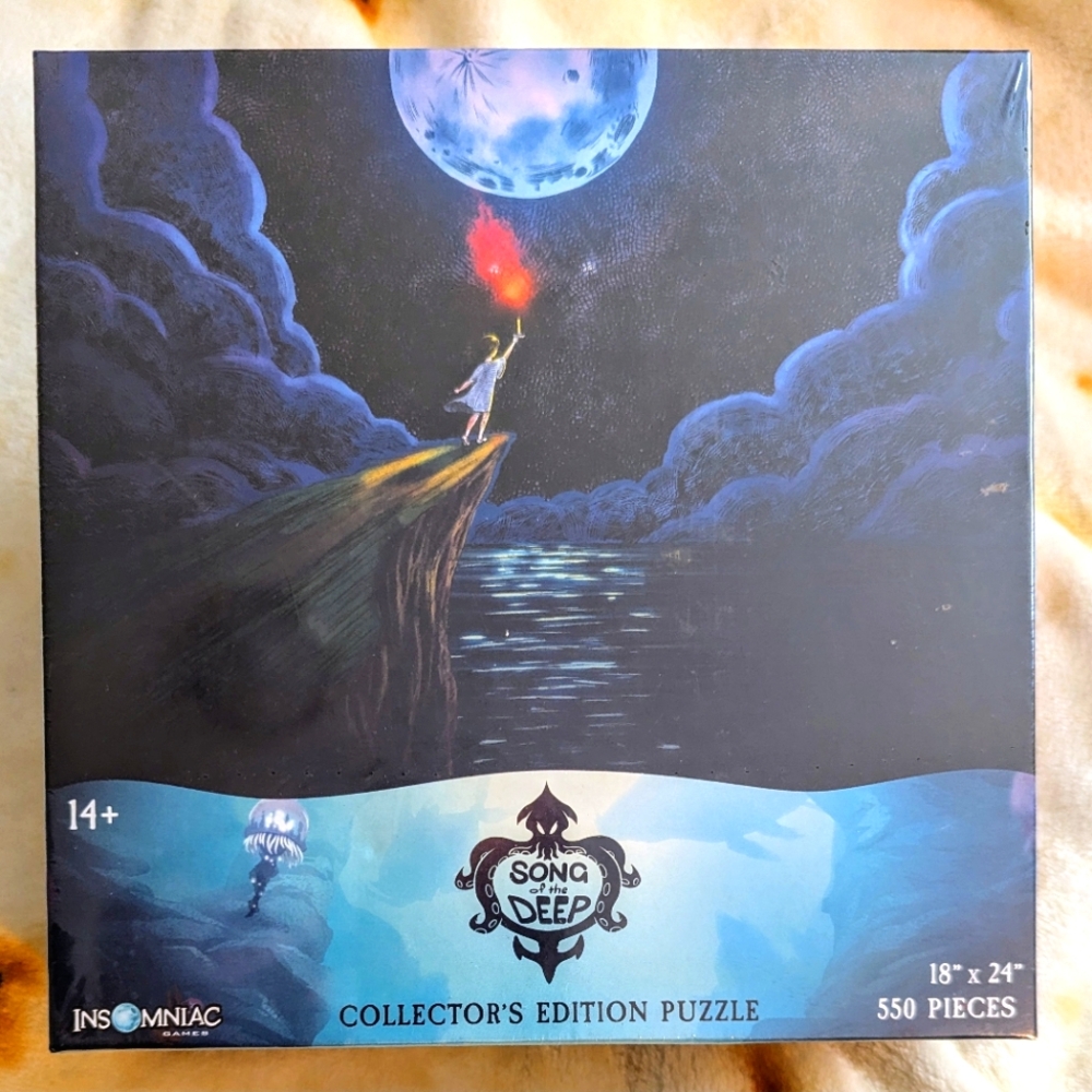 SEALED 550 Piece Song of the Deep Puzzle